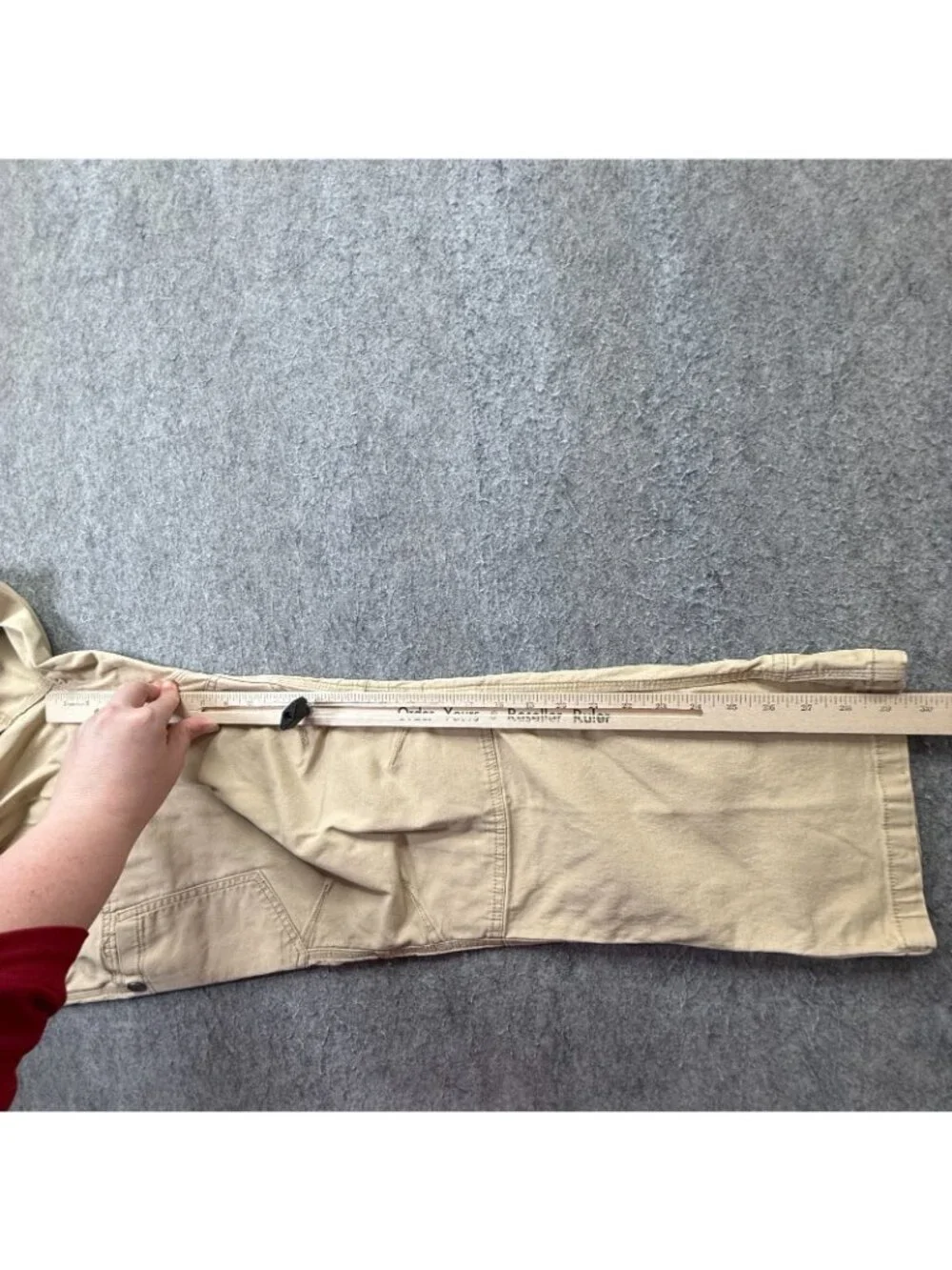 Mountain Khakis 5-Pocket Pants Men 38 x 30 Beige Stretch Classic